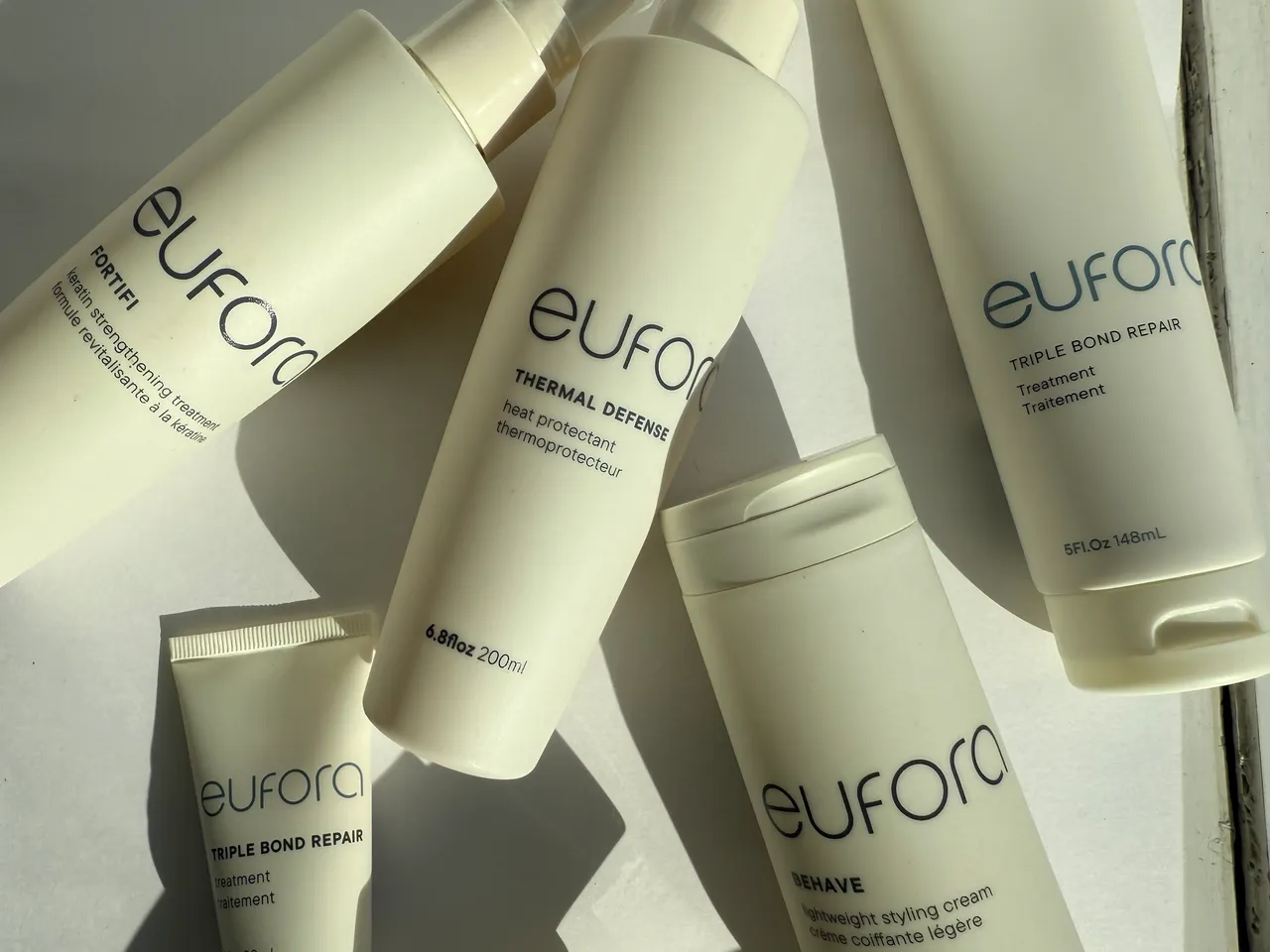 Professional Eufora haircare products available at Philip Edward Salon and Spa in Charlestown Boston